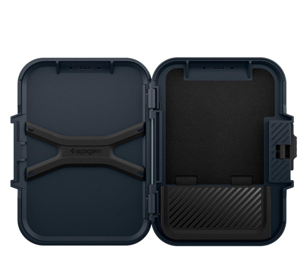 SPIGEN Lock Fit Magsafe Universal Magnetic Card Holder Metal Slate 8809971233774 - 1346631 - zdjęcie 6